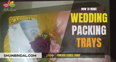 Creative Wedding Packing Trays: DIY Guide for Couples