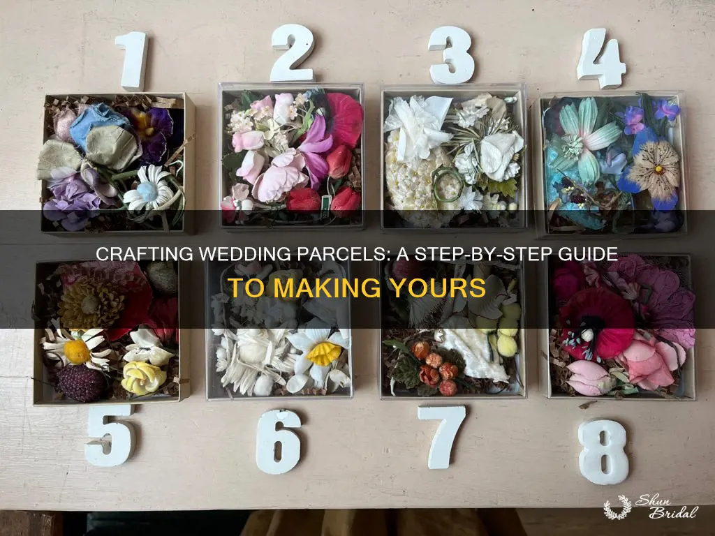 how to make wedding parcels