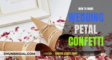 Creating Wedding Petal Confetti: A Step-by-Step Guide