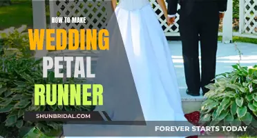 Creating a Wedding Petal Runner: A Step-by-Step Guide