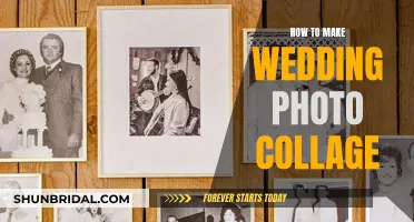 Creating a Wedding Photo Collage: Tips and Tricks