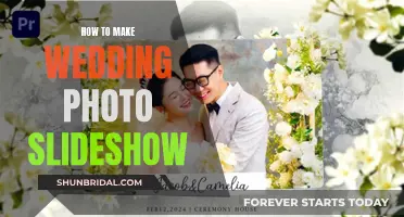 Creating a Wedding Photo Slideshow: Tips for a Perfect Show