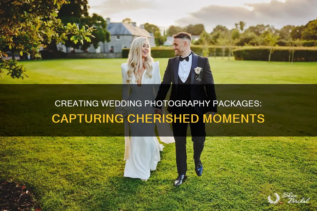 how to make wedding photography packages