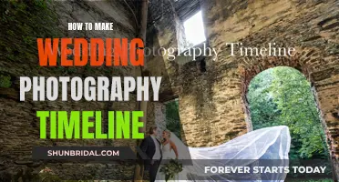 Planning a Wedding Photography Timeline: A Step-by-Step Guide