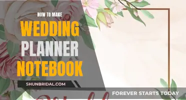 Crafting a Wedding Planner Notebook: Guide to Perfection