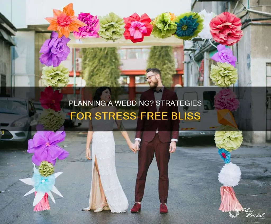 how to make wedding planning less stressful