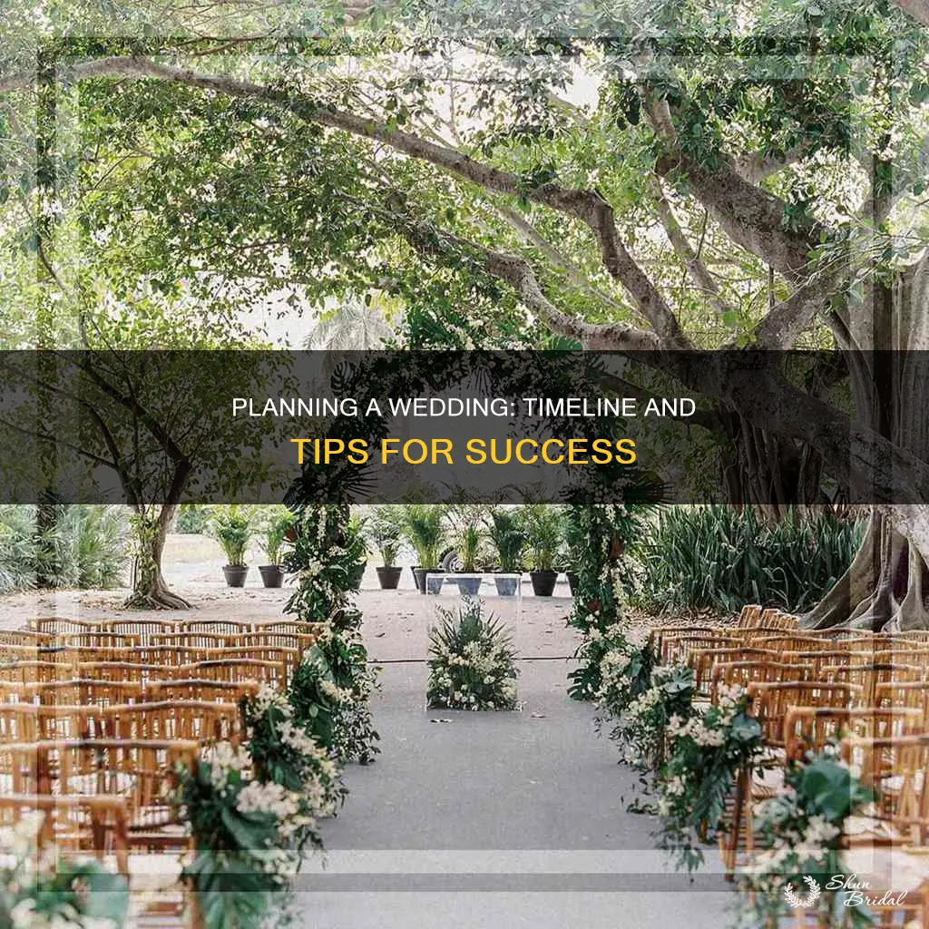 how to make wedding planning timeline