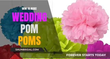 Creating Wedding Magic: DIY Pom Poms