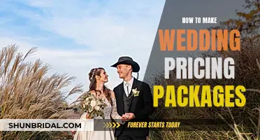 Crafting Wedding Pricing Packages: Strategies for Success