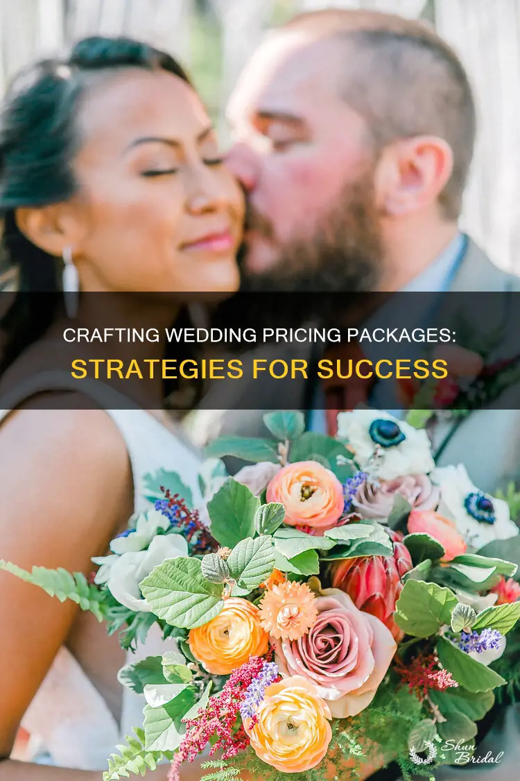 how to make wedding pricing packages