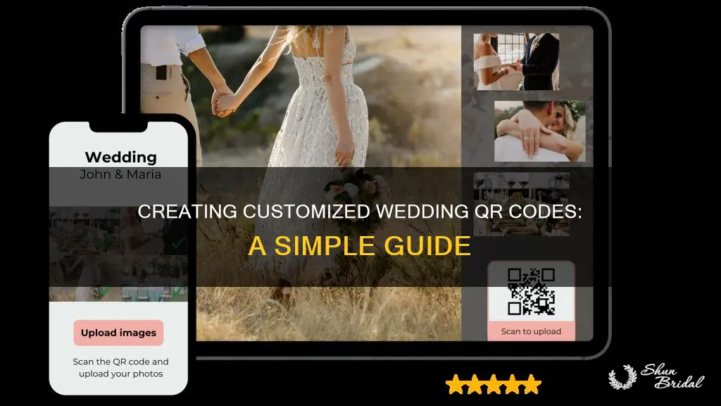 how to make wedding qr code