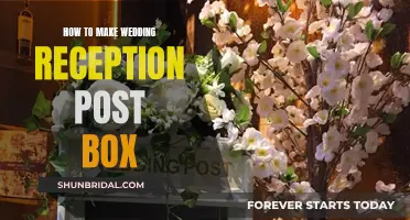 Crafting a Wedding Reception Post Box: Creative DIY Ideas