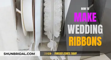 Crafting Wedding Ribbons: A Step-by-Step Guide for Beginners