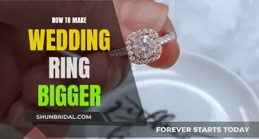 Enlarging Wedding Bands: Easy Ways to Make Your Ring Bigger