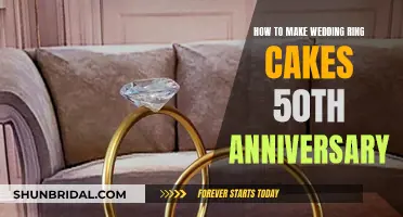 Golden Wedding Ring Cakes: A 50th Anniversary Guide