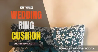 Crafting a Wedding Ring Cushion: A Step-by-Step Guide