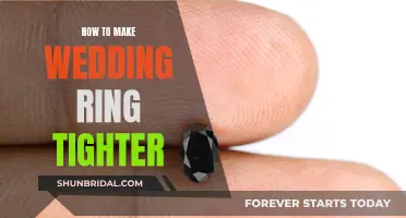 Adjusting Your Wedding Ring: Making a Perfect Fit Tighter