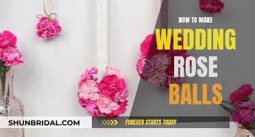 Creating Beautiful Rose Balls for Your Wedding