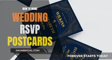 Creating Wedding RSVP Postcards: A Simple Guide