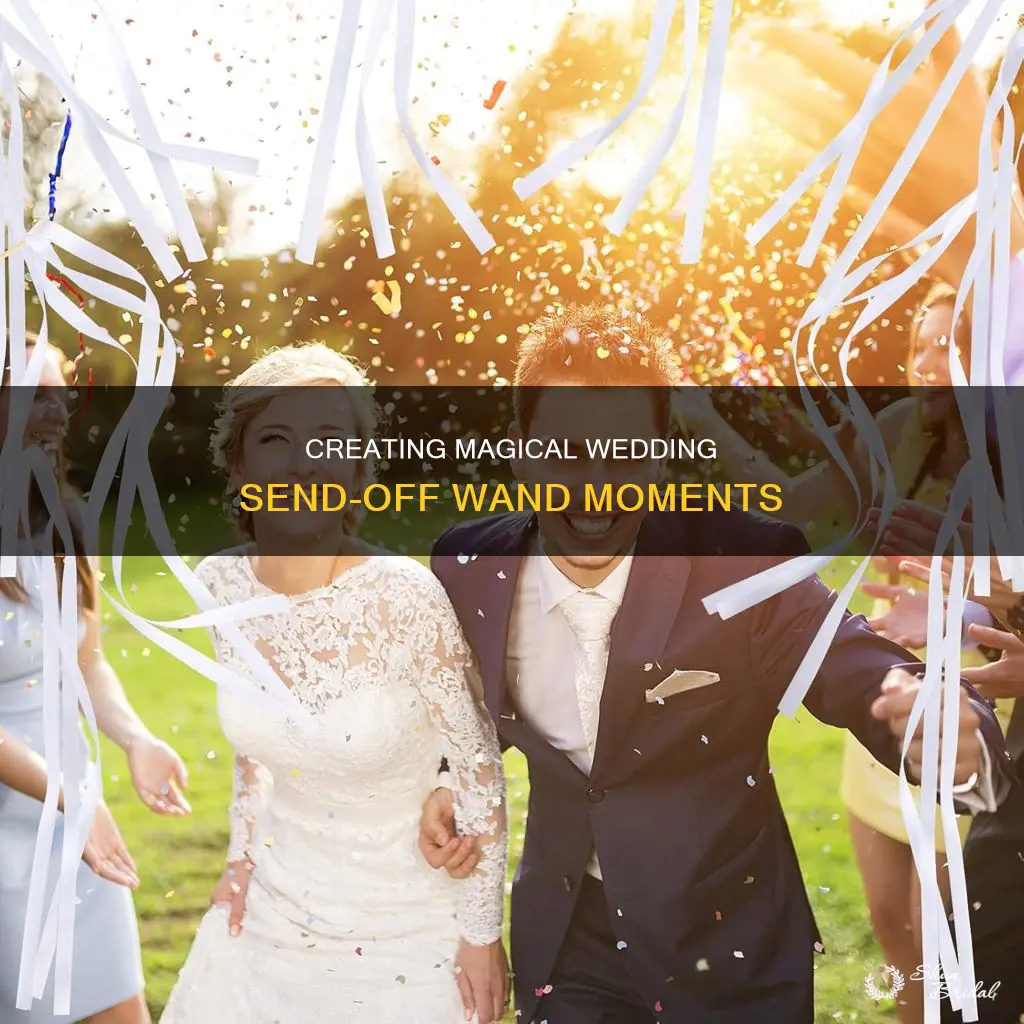 how to make wedding send off wands