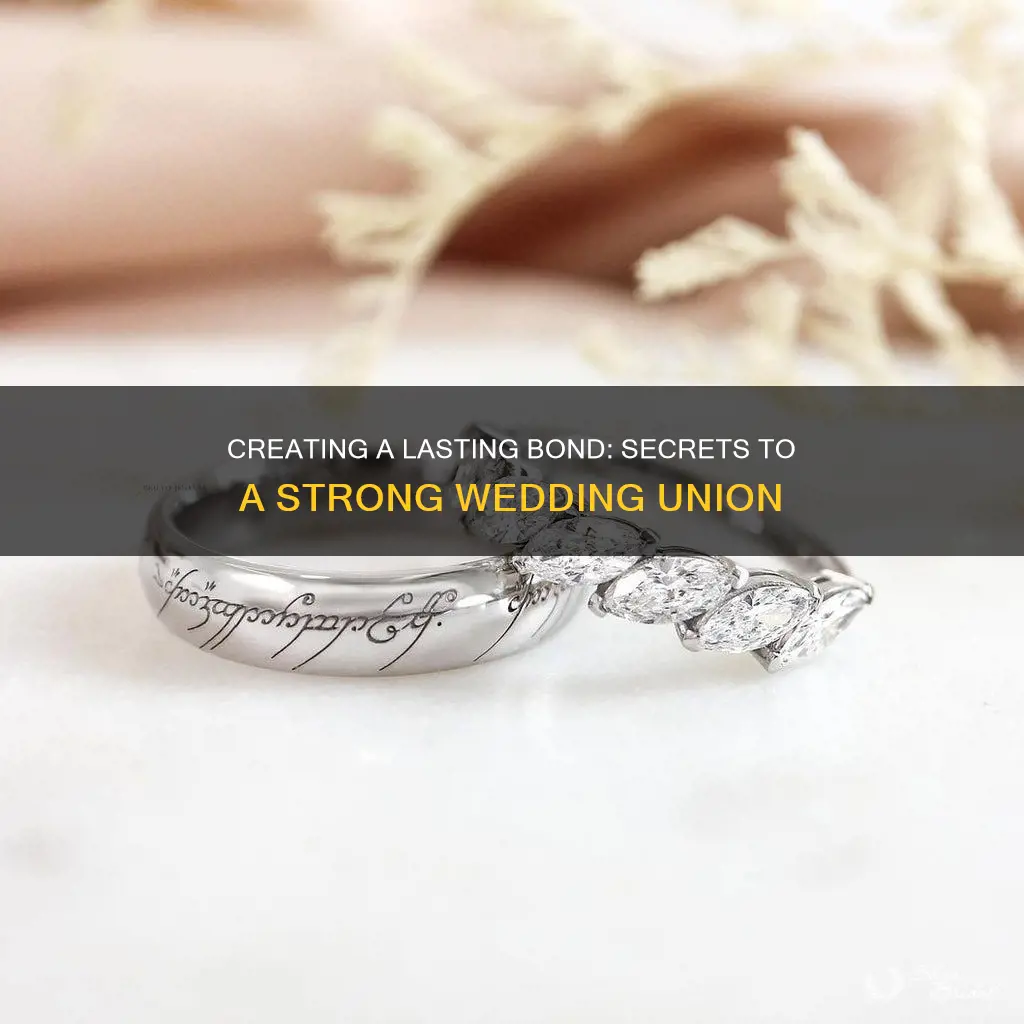 how to make wedding set stay together