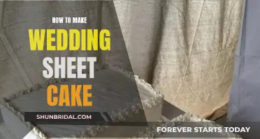 Creating a Wedding Sheet Cake: A Step-by-Step Guide