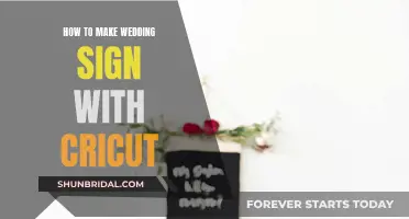 Creating Wedding Signs with Cricut: A Step-by-Step Guide