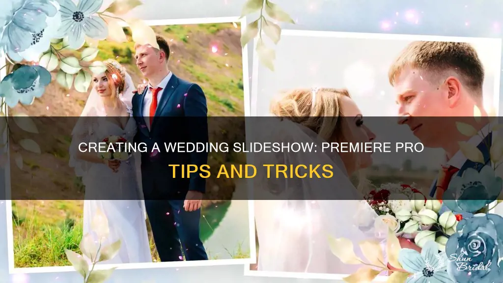 how to make wedding slideshow with premier