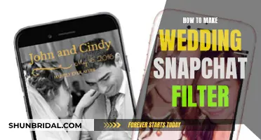 Designing Your Wedding Day: Snapchat Filter Fun