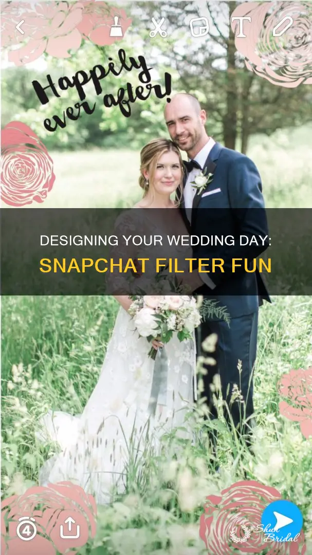 how to make wedding snapchat filter