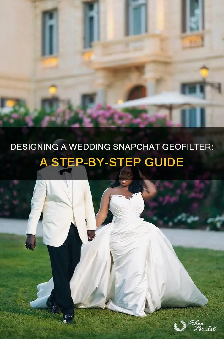 how to make wedding snapchat geofilter