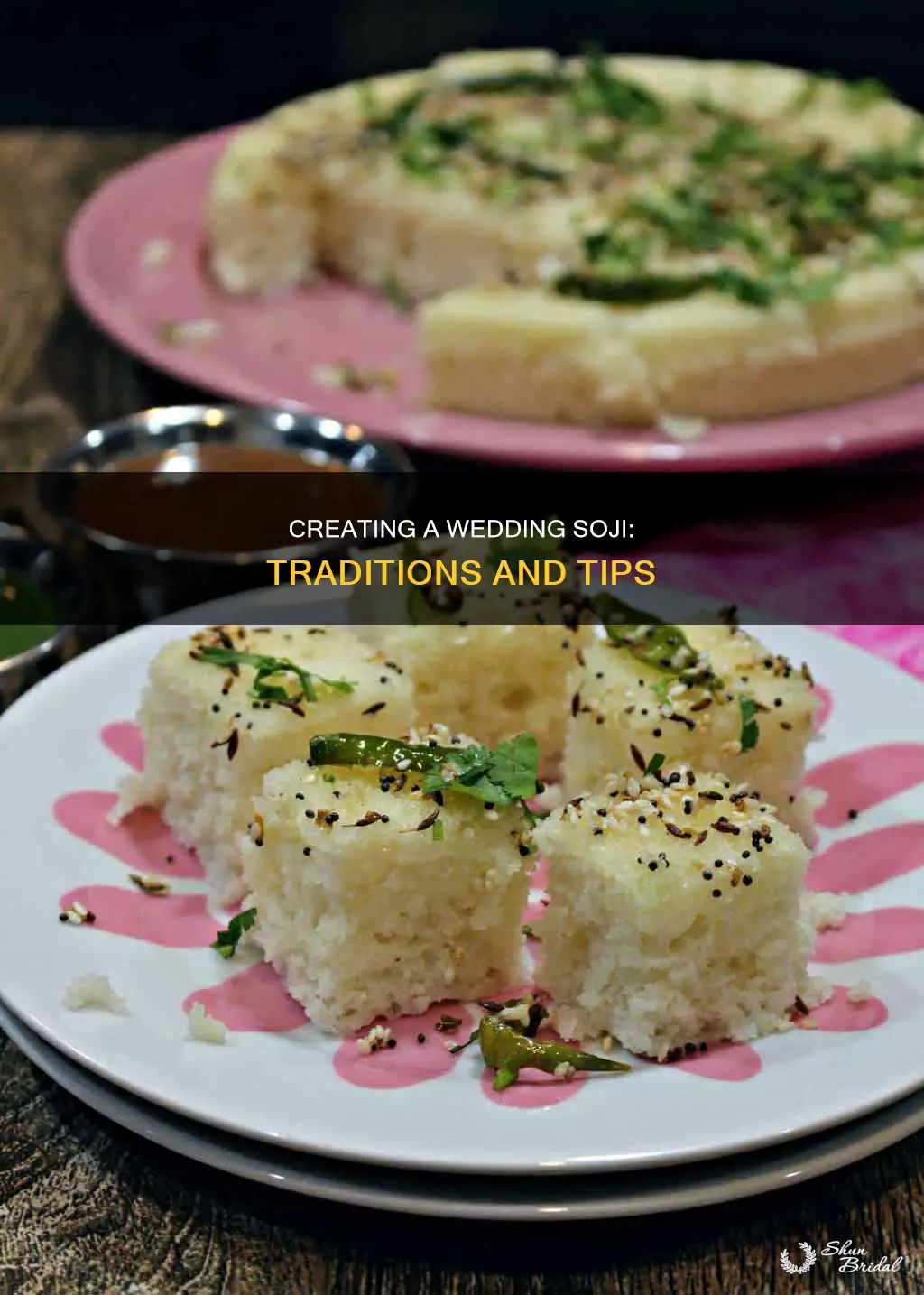 how to make wedding soji