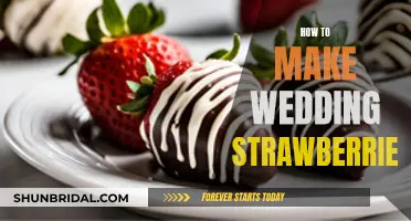 Creating the Perfect Wedding Strawberries: A Step-by-Step Guide