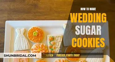 Crafting Wedding Sugar Cookies: A Step-by-Step Guide