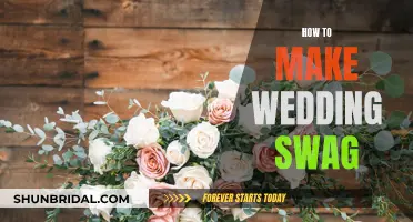 Crafting Wedding Swag: A Step-by-Step Guide to Making Yours