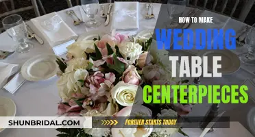 Creating Wedding Table Centerpieces: A Guide to Making Yours Special