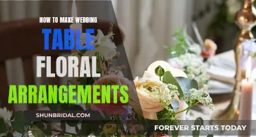 Create Beautiful Wedding Table Floral Arrangements: A Step-by-Step Guide