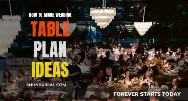 Creative Table Plan Ideas for Your Dream Wedding