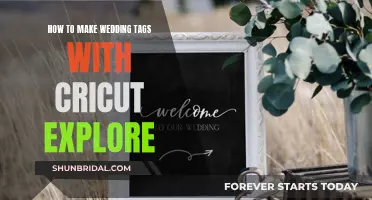 Creating Wedding Tags with Cricut Explore: A Step-by-Step Guide