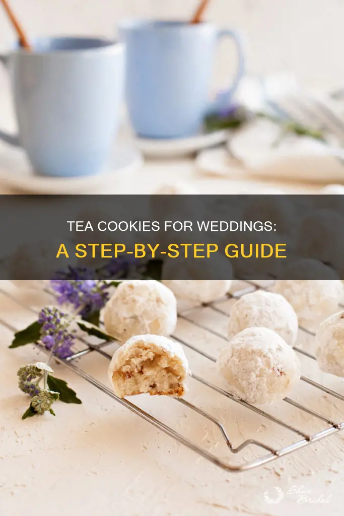 how to make wedding tea cookies