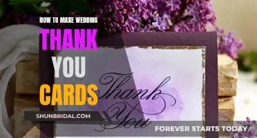 Crafting Wedding Thank You Cards: A Step-by-Step Guide