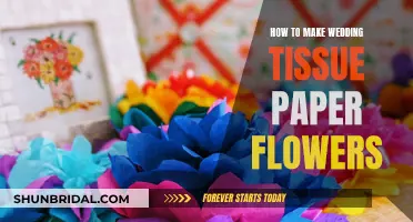 Creating Tissue Paper Flowers for Your Wedding