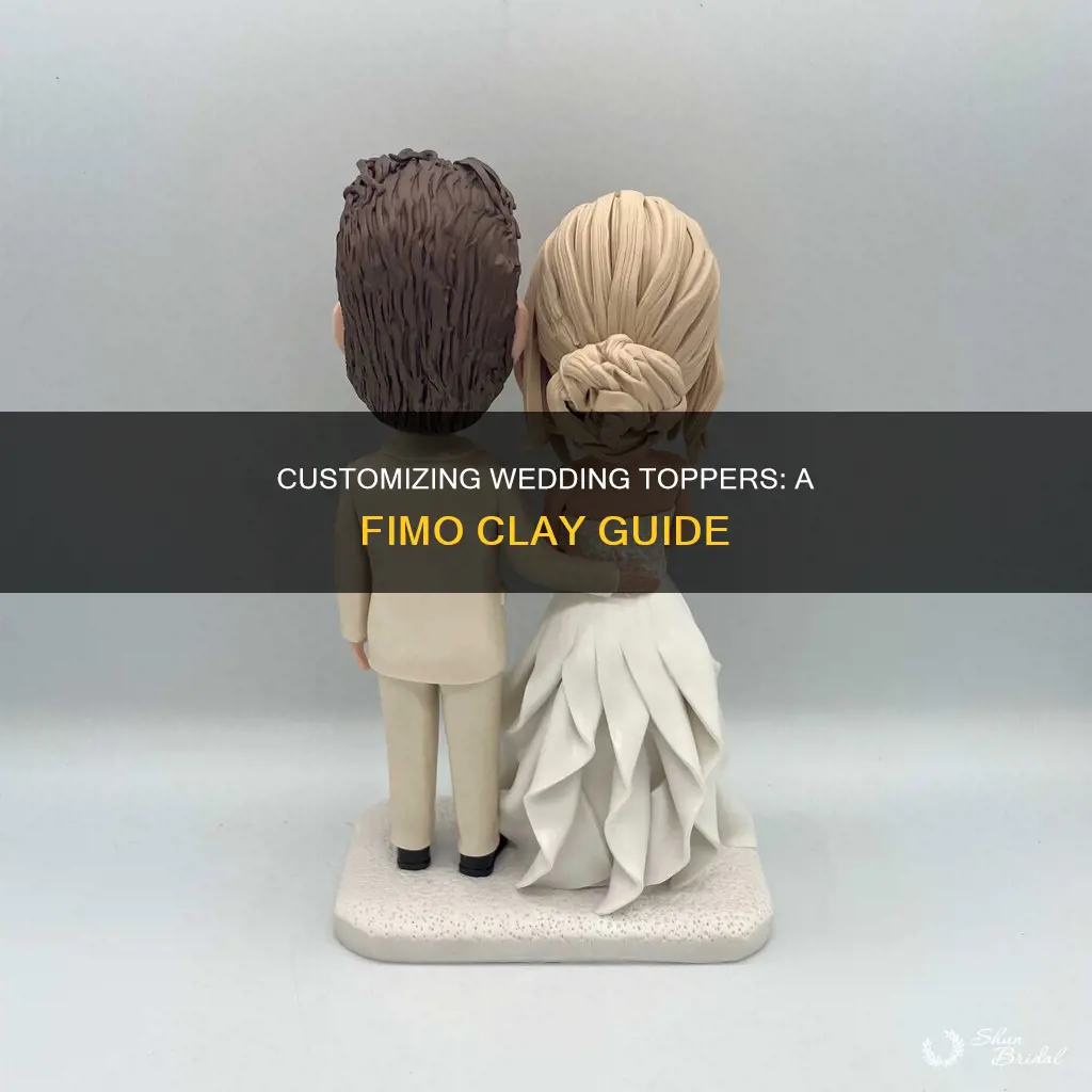 how to make wedding toppers with fimo