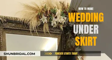 Creating Your Own Wedding Underskirting: A Guide