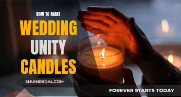 Creating Personalized Wedding Unity Candles: A Step-by-Step Guide