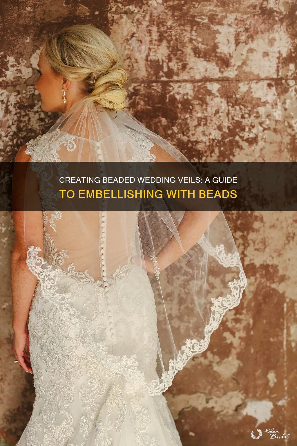 how to make wedding veils with beading