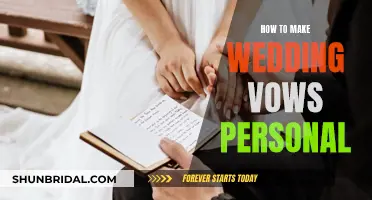 Personalizing Wedding Vows: Making Your Promises Unique