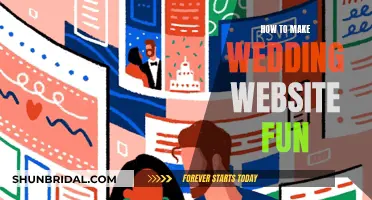 Make Your Wedding Website Fun and Fabulous