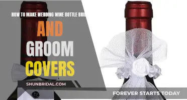 Creating Personalized Wine Bottle Covers for Your Wedding