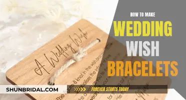 Creating Wedding Wish Bracelets: A Step-by-Step Guide